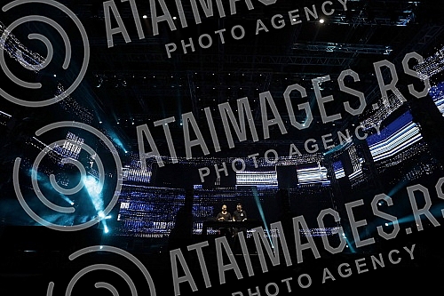 Divolly and Markward on the fourth, final day of the 2021 Exit Festival on the Main Stage.Divolly i Markward cetvrtog, poslednjeg dana Exit festivala 2021. na bini Main stage.