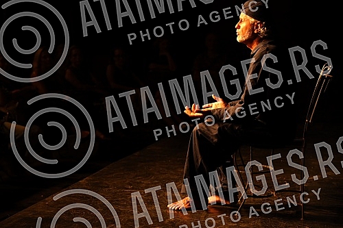 Serbian actor with a career in Hollywood, Zeljko Dimic or Jack Dimich, played his monodrama 