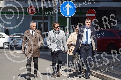 The trial of Dragan Bjelorglic for criminal acts of violent behavior before the First Basic Court in Belgrade begins.