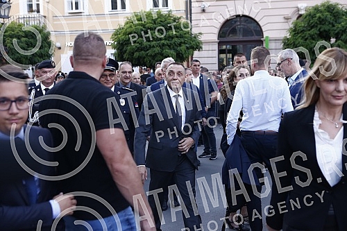 The state manifestation dedicated to the memory of all martyred and exiled Serbs on the occasion of the 27th anniversary of the military action Storm, this year was held in Novi Sad on Freedom Square.Drzavna manifestacija posvecena secanju na sve st