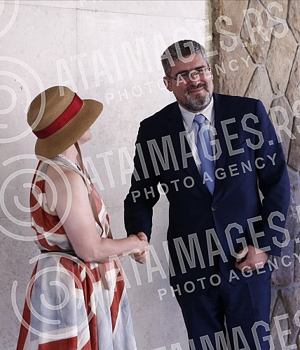 The British Embassy organized the celebration of the official birthday of Queen Elizabeth II, which is dedicated to the platinum jubilee this year.Britanska ambasada organizovala je proslavu zvanicnog rodjendana kraljice Elizabete II, koja je ove g