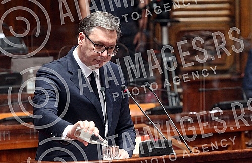 The fifth special session of the National Assembly of the Republic of Serbia, on whose agenda was the Report on the work of the Office for Kosovo and Metohija (in the period from May 2019 to June 2021) submitted by the Government and the Report on th