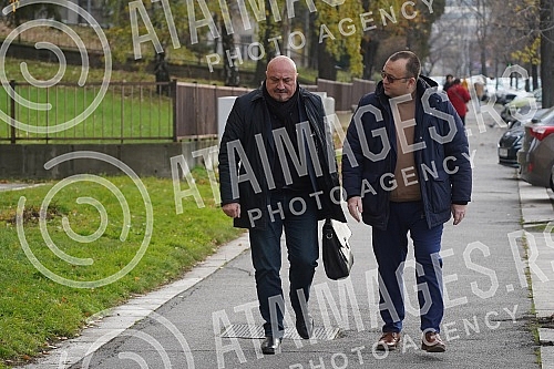 The lawyers of the accused Zoran Bastovanovic are coming to the Special Court in the case of 