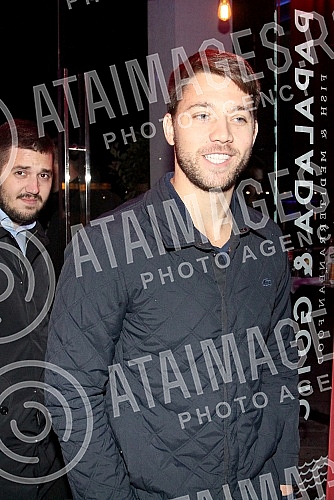 Performance of Aleksandra Prijovic held in night club Gotik.Nastup Aleksandre Prijovic u nocnom klubu Gotik.