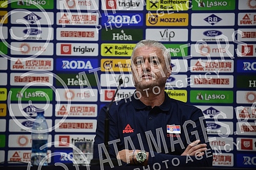 In the press center of SC FSS, a media conference was organized by the head coach of the Serbian national team, Svetislav Pesic, and the president of the Basketball Federation of Serbia, Predrag Danilovic.U press centru SC FSS organizovana je konfe