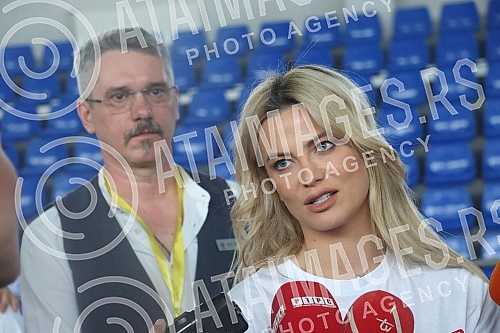 Girls with Down Syndrome and doctors from the UCC, with the support of singer Milica Pavlovic, played the game 