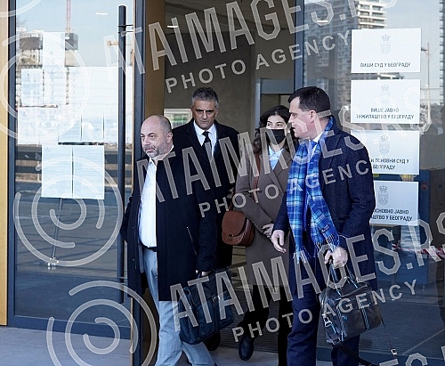 Iva Ilincic gave a statement in the Higher Public Prosecutor's Office regarding the case in which Miroslav Mike Aleksic was accused of sexually harassing and raping his students.Iva Ilincic je u Visem javnom tuzilastvu dala izjavu povodom slucaja u