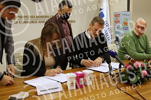 A Memorandum of Cooperation was signed between the Chamber of Commerce of Serbia and the Association 