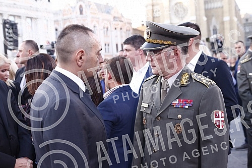 The state manifestation dedicated to the memory of all martyred and exiled Serbs on the occasion of the 27th anniversary of the military action Storm, this year was held in Novi Sad on Freedom Square.
Drzavna manifestacija posvecena secanju na sve st The state manifestation dedicated to the memory of all martyred and exiled Serbs on the occasion of the 27th anniversary of the military action Storm, this year was held in Novi Sad on Freedom Square.
Drzavna manifestacija posvecena secanju na sve st
