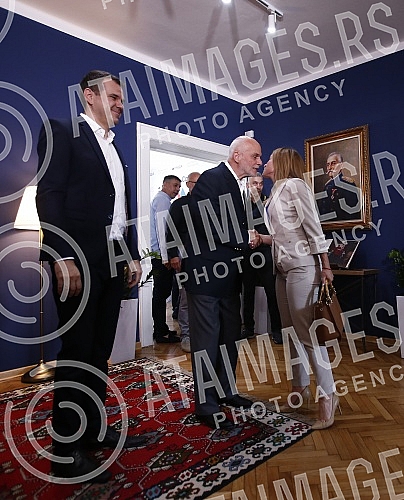 The movement for the renewal of the Kingdom of Serbia by Vojislav Mihailovic marked the party's Patron saint day - Vidovdan.Pokret obnove Kraljevine Srbije Vojislava Mihailovica obelezio je stranacku Slavu - Vidovdan