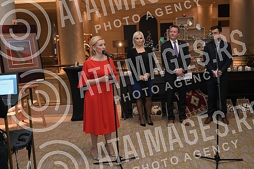 A kiosk with authentic products from Serbia was opened at the Hyatt Hotel, organized by the Association of Handicraft Producers 