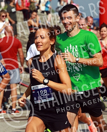 The first Zemun Half Marathon was held on the Zemun Quay, and in addition to the main 21.1 kilometer race, the program included two competitive disciplines - the Zemun Week senior race and the Race of Future Champions, which also had a humanitarian c