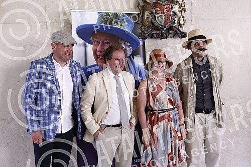 The British Embassy organized the celebration of the official birthday of Queen Elizabeth II, which is dedicated to the platinum jubilee this year.Britanska ambasada organizovala je proslavu zvanicnog rodjendana kraljice Elizabete II, koja je ove g