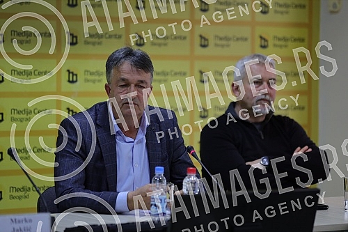 A press conference of the People's Movement of Serbs from Kosovo and Metohija Otadzbina was held at the Media Center on the occasion of the elections in Serbia on April 3.U Medija centru je odrzana konferencija za novinare Narodnog pokreta Srba sa 