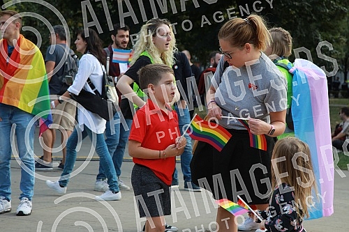 Pride Parade 2021 started in the center of Belgrade under the slogan 