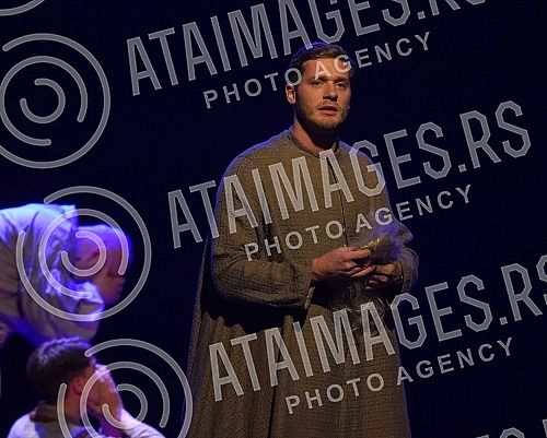 The premiere of the play