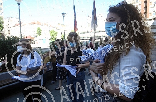 In the Secretariat for Urbanism and Construction Affairs, the initiative Not Drowning Belgrade submitted remarks and petitions regarding the development of a detailed regulation plan for the In the Secretariat for Urbanism and Construction Affairs, the initiative Not Drowning Belgrade submitted remarks and petitions regarding the development of a detailed regulation plan for the