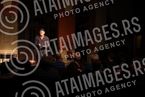 Serbian actor with a career in Hollywood, Zeljko Dimic or Jack Dimich, played his monodrama 