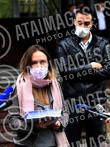 Representatives of the student initiative 