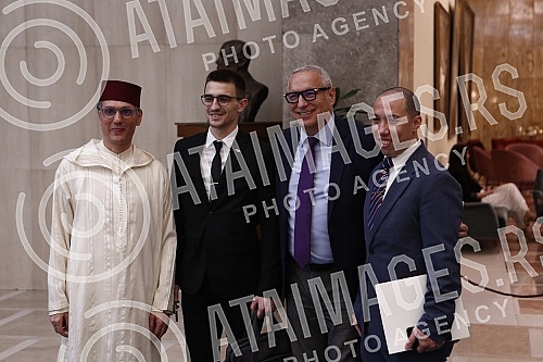 The Embassy of the Kingdom of Morocco organized an event on the occasion of Africa Day in the Palace of Serbia.Ambasada Kraljevine Maroka je organizovala u Palati Srbija dogadjaj povodom Dana Afrike.