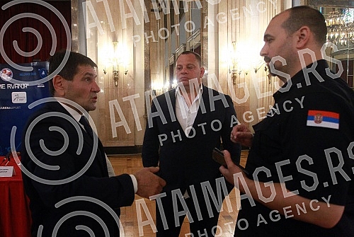 On the occasion of organizing the World Wrestling Championship, a press conference was held in the Old Palace.Povodom organizovanja Svetskog prvenstva u rvanju, u Starom dvoru odrzana je konferencija za medije. 