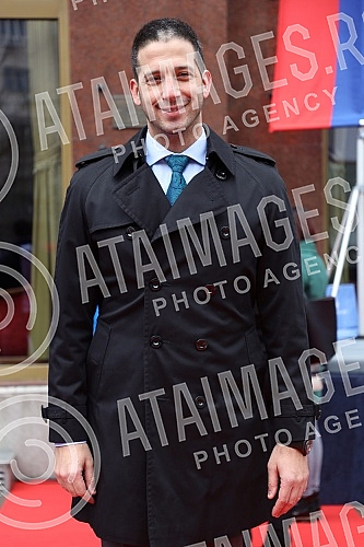The 112th birthday of the Olympic Committee of Serbia was marked on the plateau in front of the Hotel Moskva.
112. rodjendan Olimpijskog komiteta Srbije obelezen je na platou ispred hotela Moskva. The 112th birthday of the Olympic Committee of Serbia was marked on the plateau in front of the Hotel Moskva.
112. rodjendan Olimpijskog komiteta Srbije obelezen je na platou ispred hotela Moskva.