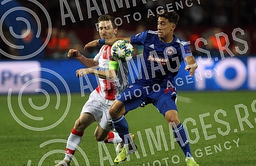 Second leg of the Champions League group between FC Red Star and FC Olympiacos.
Utakmica drugog kola grupne faze Lige sampiona izmedju FK Crvena zvezda - FK Olimpijakos. Second leg of the Champions League group between FC Red Star and FC Olympiacos.
Utakmica drugog kola grupne faze Lige sampiona izmedju FK Crvena zvezda - FK Olimpijakos.