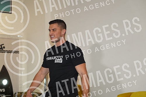 Reality show participants David and Dejan Dragojevic came to the preview of the new DC Comics movie Black Adam at the CineStar cinema in Ada Mall. Reality show participants David and Dejan Dragojevic came to the preview of the new DC Comics movie Black Adam at the CineStar cinema in Ada Mall.