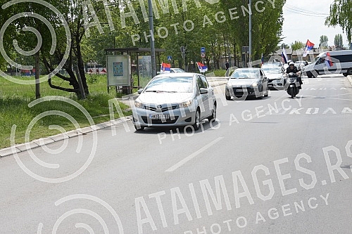  A rally in support of Russia was organized in Nis under the name 