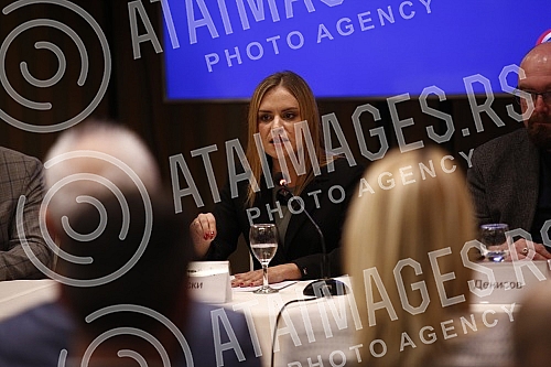 At 12:44 in the Moskva Hotel, at a press conference, the president of the Serbian Party Zavetnici, Milica Djurdjevic Stamenkovski, spoke about At 12:44 in the Moskva Hotel, at a press conference, the president of the Serbian Party Zavetnici, Milica Djurdjevic Stamenkovski, spoke about