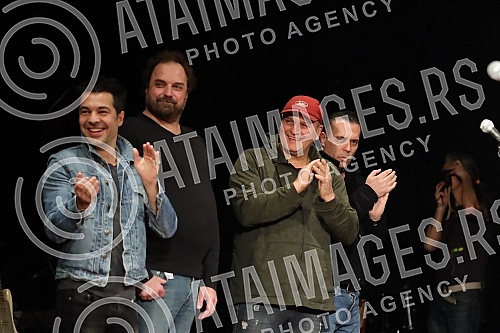 A concert in honor of the legendary drummer Dragoljub Djuricic, the man with the biggest smile on the domestic music scene, was held at the Atelier 212 theater.Koncert u cast legendarnog bubnjara Dragoljuba Djuricica, coveka sa najvecim osmehom na 