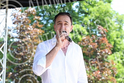 A concert on the occasion of the 70th birthday of the Children's Cultural Center of Belgrade was held in Tasmajdan Park.Koncert povodom 70. rodjendana Decjeg kulturnog centra Beogarda odrzan je u Tasmajdanskom parku.
