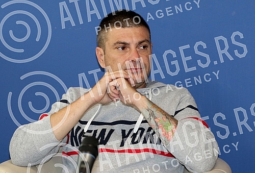 A press conference was held at the OFK Belgrade stadium on the occasion of the start of filming of the feature series and film A press conference was held at the OFK Belgrade stadium on the occasion of the start of filming of the feature series and film