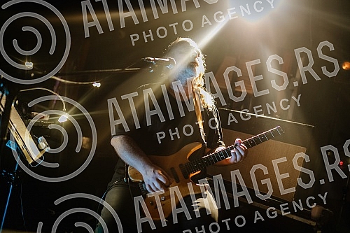 Rock musician - composer, singer, guitarist, songwriter Nikola Vranjkovic held a concert on the stage of the Zappa Barka, where he premiered songs from the latest mini-album 