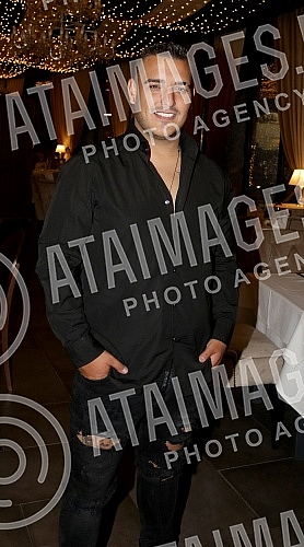 Singer Darko Lazic s recording new music spot.Snimanje novog spota pevac Darko Lazic.