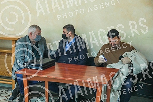 Darko Saric arrived at the building of the Special Court in Belgrade in Ustanicka Street for the main trial, which is being held before the Court of Appeals. Darko Saric stigao je u zgradu Specijalnog suda u Beogradu u Ustanickoj ulici na glavni pr