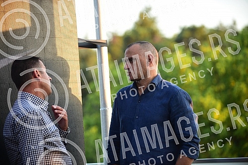 The official promotion of the new set of Nike FK Partizan jerseys for the 2022/23 season was held in the VIP Lounge above the center line of the Partizan stadium.
Svecana promocija nove garniture Nike dresova FK Partizan za sezonu 2022/23 odrzana je The official promotion of the new set of Nike FK Partizan jerseys for the 2022/23 season was held in the VIP Lounge above the center line of the Partizan stadium.
Svecana promocija nove garniture Nike dresova FK Partizan za sezonu 2022/23 odrzana je