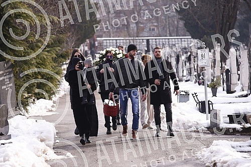 A memorial service on the occasion of the twenty-second anniversary of the death of Zeljko Raznatovic - Arkan was held at the New Cemetery.Pomen povodom dvadeset druge godisnjice od smrti Zeljka Raznatovica - Arkana odrzan je na Novom groblju.