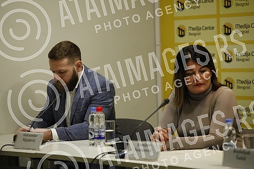 The press conference of the Let's Not Drown Belgrade initiative on the occasion of the announcement of the Protest against State Crime, which is scheduled for Saturday, October 16, at 12 o'clock, in front of the Republic Public Prosecutor's Office.