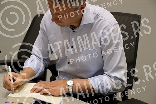 Promotion of Bosko Obradovic's new book 