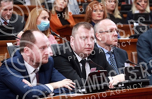 At the request of 237 deputies, the President of the National Assembly of the Republic of Serbia, Ivica Dacic, convened the Seventeenth Extraordinary Session in the Twelfth Convocation.
Predsednik Narodne skupstine Republike Srbije Ivica Dacic sazv At the request of 237 deputies, the President of the National Assembly of the Republic of Serbia, Ivica Dacic, convened the Seventeenth Extraordinary Session in the Twelfth Convocation.
Predsednik Narodne skupstine Republike Srbije Ivica Dacic sazv