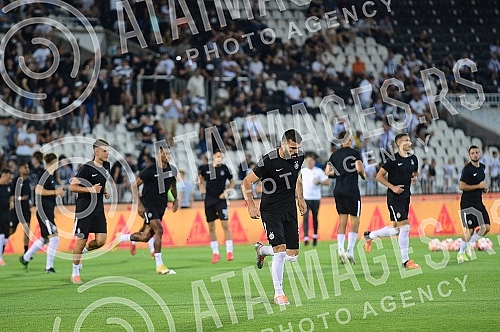 The match of the third round of qualification for the Europa League between FC Partizan and FC AEK Larnaca was played at the stadium of FC Partizan.Utakmica treceg kola kvalifikacija za Ligu Evrope izmedju FK Partizan i FK AEK Larnaka odigrana je n