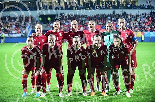 The women's A national team is playing a qualifying match for the 2023 World Cup against Portugal on field number 1 of the FSS Sports Center in Stara Pazova.
Zenska A reprezentacije igra mec kvalifikacija za Svetsko prvenstvo 2023 protiv Portugalije The women's A national team is playing a qualifying match for the 2023 World Cup against Portugal on field number 1 of the FSS Sports Center in Stara Pazova.
Zenska A reprezentacije igra mec kvalifikacija za Svetsko prvenstvo 2023 protiv Portugalije