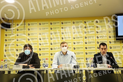 The Let's Not Drown Belgrade and Together for Serbia Movement organized a press conference at which a proposal for cooperation between opposition parties and organizations was presented, entitled 