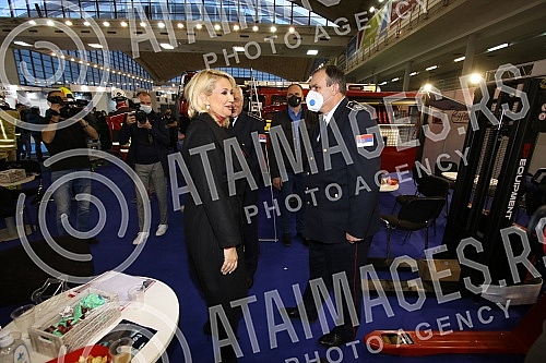 The International Fair of Energy, the International Fair of Environmental Protection and Natural Resources - EcoFair and the International Fair of Prevention and Response to Emergencies and Safety and Health at Work were opened at the Belgrade Fair.
The International Fair of Energy, the International Fair of Environmental Protection and Natural Resources - EcoFair and the International Fair of Prevention and Response to Emergencies and Safety and Health at Work were opened at the Belgrade Fair.