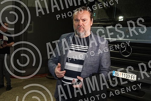 Recording of the TV show Ami G Show on Pink TV in Simanovci.Snimanje tv emisije Ami G Show na televiziji Pink u Simanovcima.