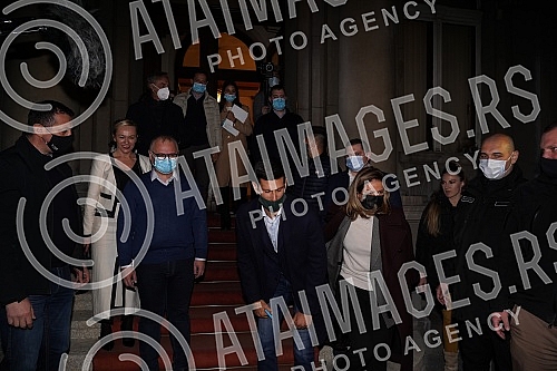 As of today, March 8, Novak Djokovic is officially the best tennis player in the world of all time, and in honor of that, a projection of footage with his best moves in his career so far will be shown on the facade of the Belgrade City Assembly build