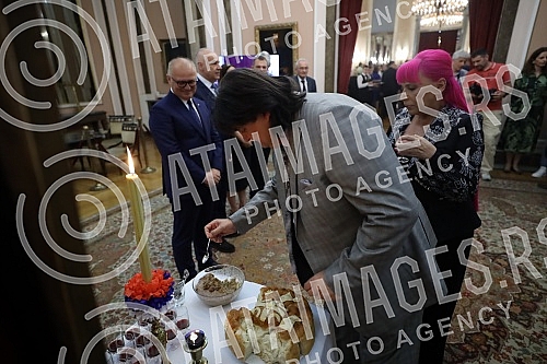 Reception in the City Assembly on the occasion of the city's celebration - Savior's Day.Prijem u Skupstini grada povodom gradske slave - Spasovdana.