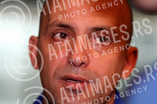 Konferencija za novinare - druzenje sa selektorima ucesnicima polufinala Evropskog prvenstva u futsalu (UEFA futsal Euro 2016, semi-finals).