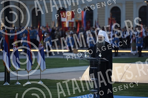 The central manifestation on the occasion of the Day of Serbian Unity, Freedom and the National Flag is being held on Savka Square near the monument to Stefan Nemanja.
Centralna manifestacija povodom Dana srpskog jedinstva, slobode i nacionalne zas The central manifestation on the occasion of the Day of Serbian Unity, Freedom and the National Flag is being held on Savka Square near the monument to Stefan Nemanja.
Centralna manifestacija povodom Dana srpskog jedinstva, slobode i nacionalne zas